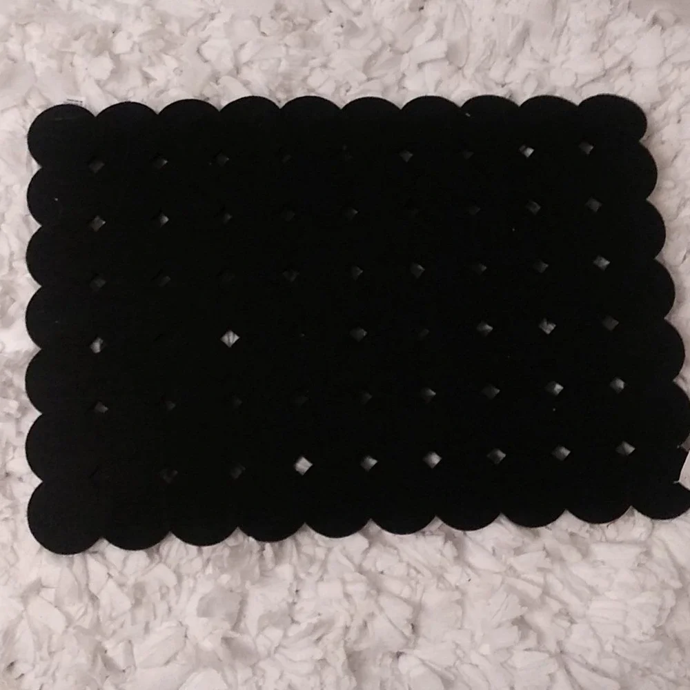 The cellar Placemat Salvamantel black set of 4‎